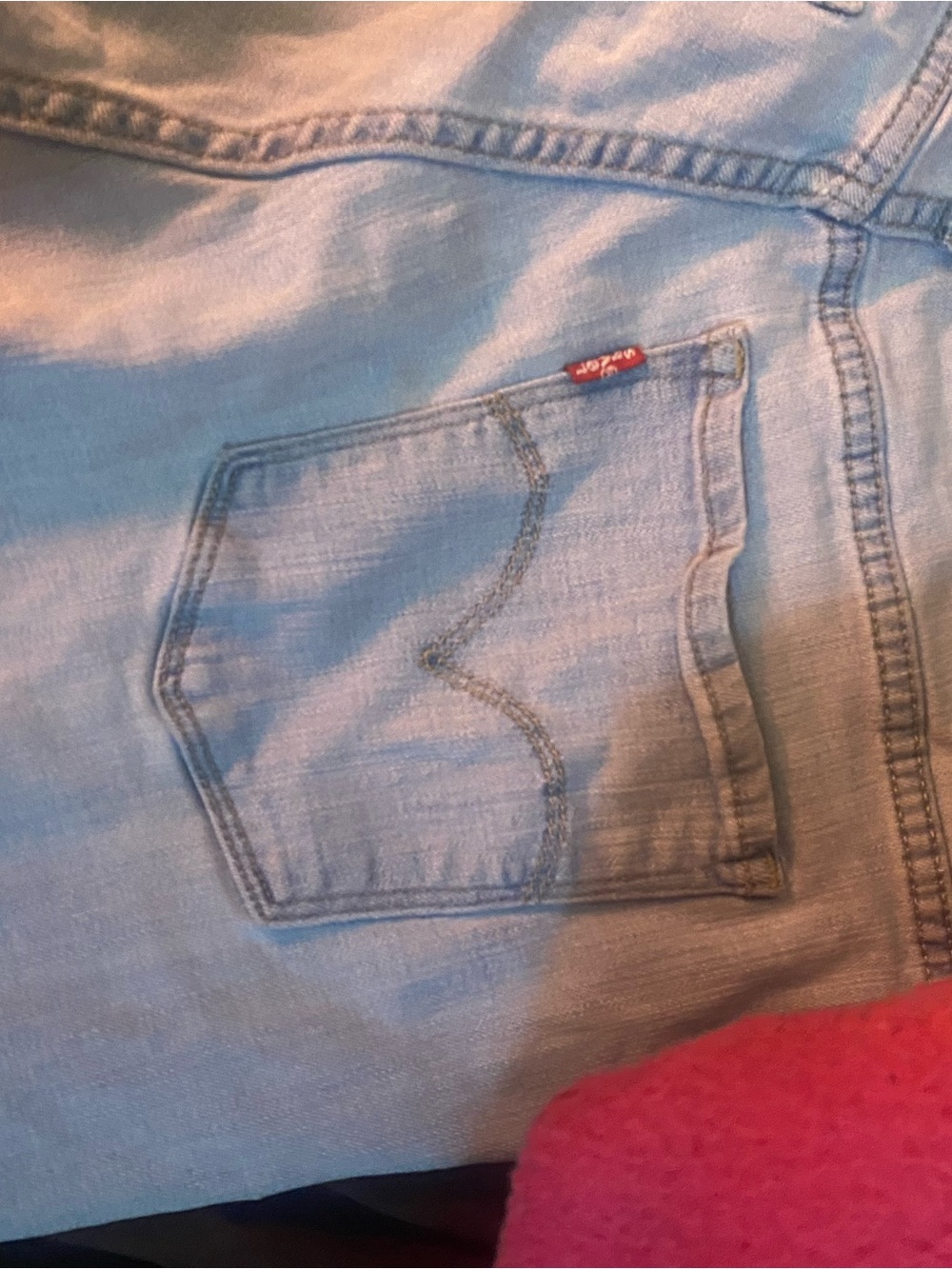 Levi's Light Blue Bootcut Women's Jeans with Back Pocket Tab